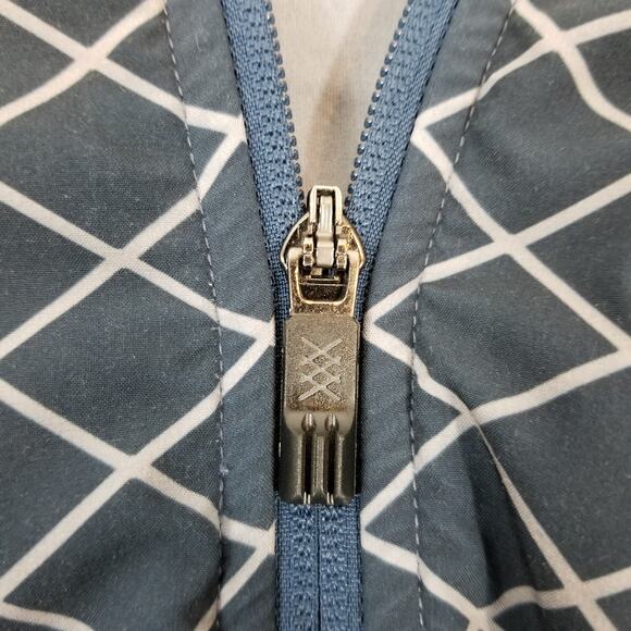 Rhone Men's Hooded Full Front Zip Lightweight Jacket Blue Size Large - Picture 5 of 9